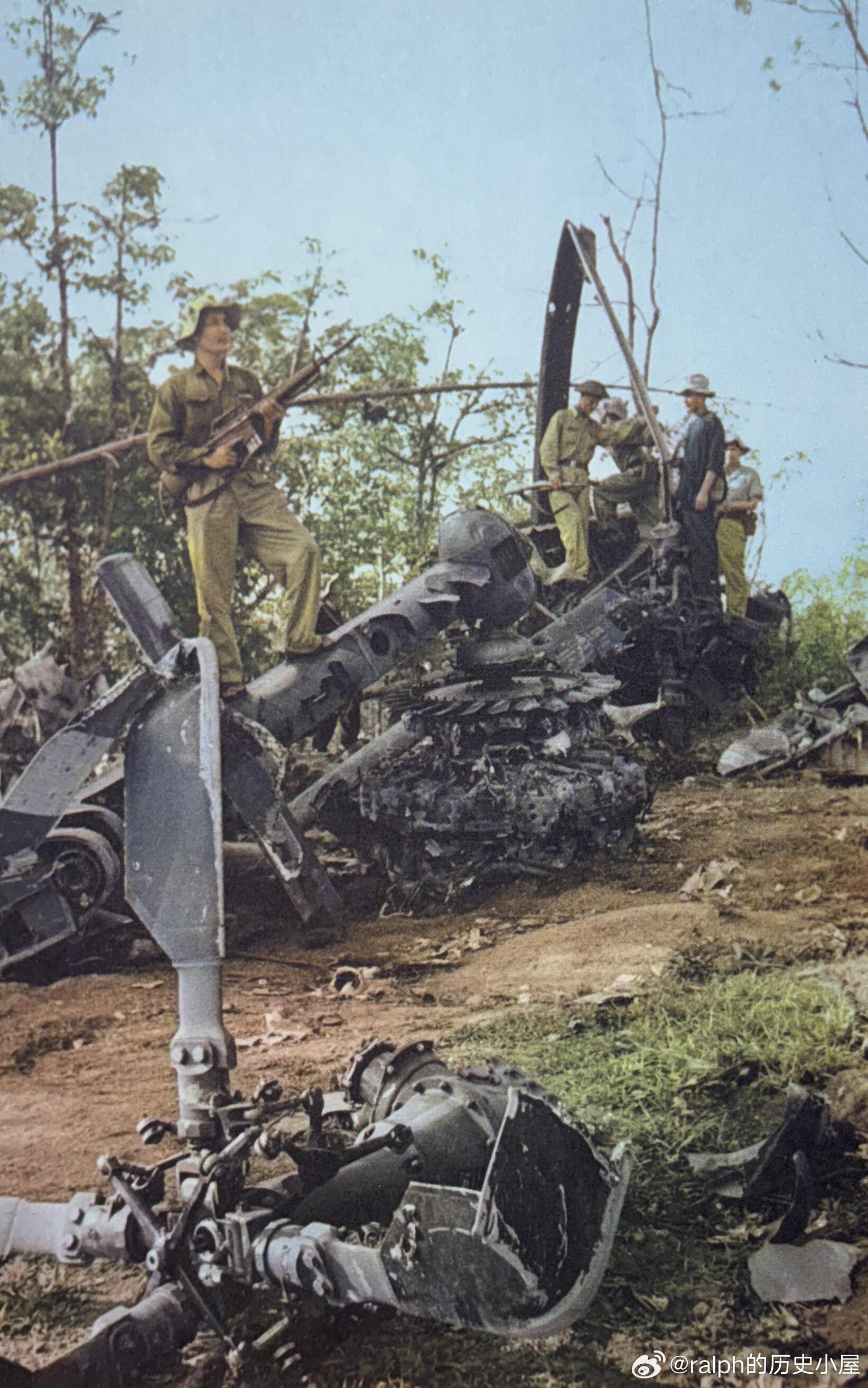 1965年南越解放军击落的美军直升机军事历史全触达