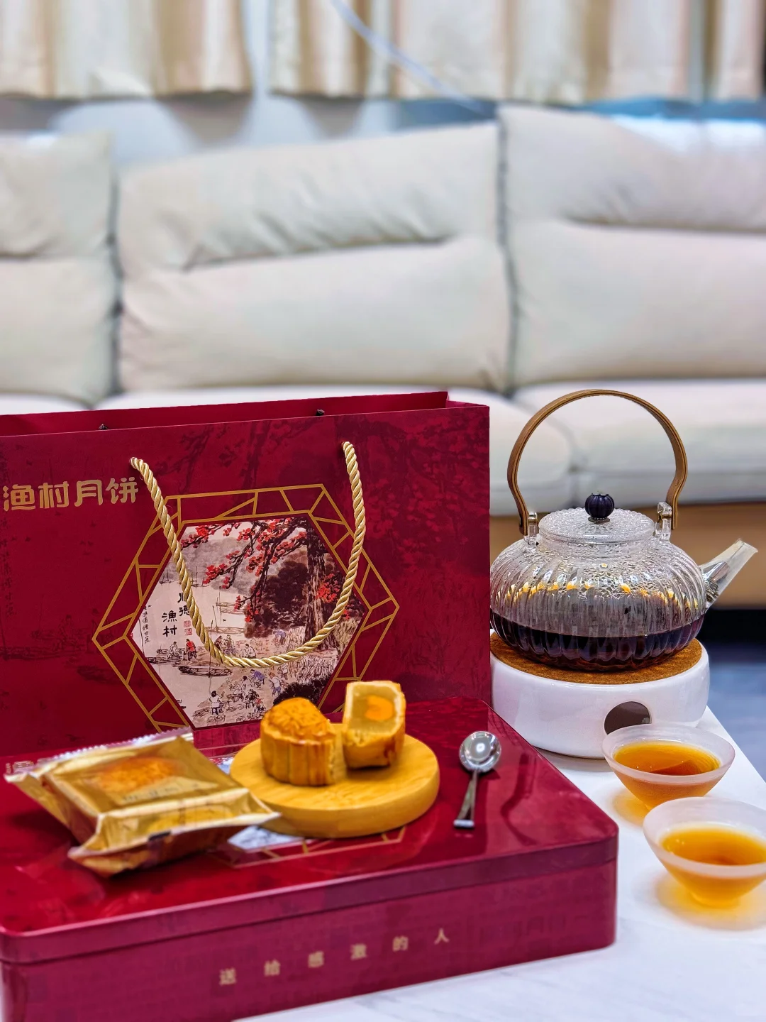 终于在顺德渔村吃回小时候的月饼味道‼️