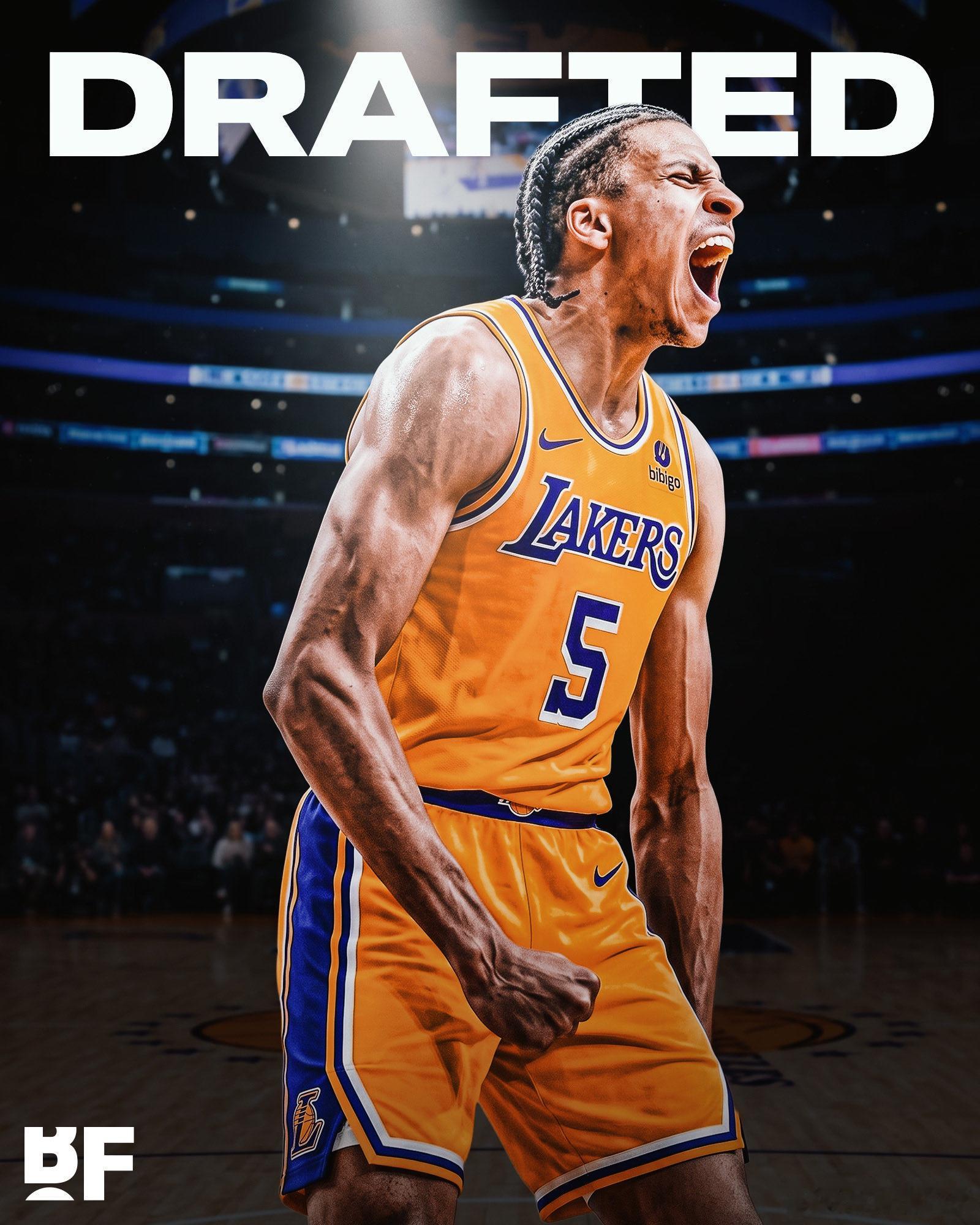 洛杉矶湖人队在2026年NBA选秀大会上用首轮第24顺位选中了卡梅隆·卡尔🔥湖