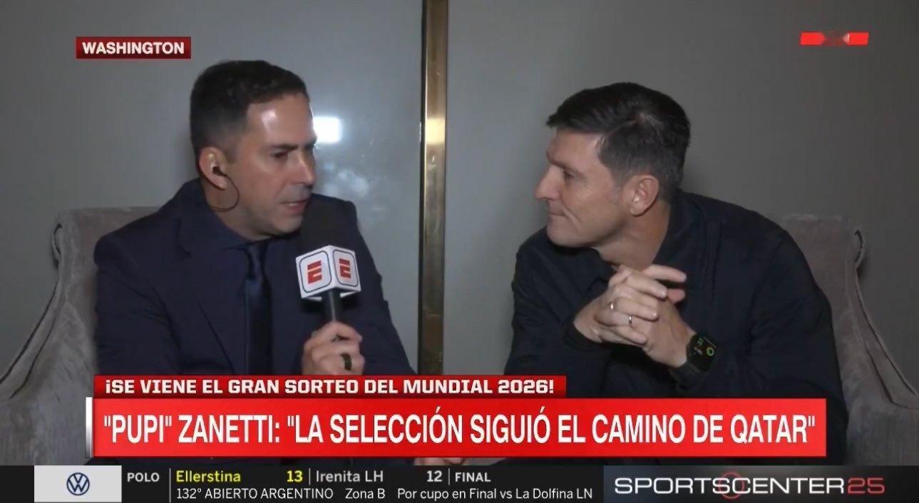 你认为我们将迎来梅西第六次征战世界杯吗？🎙萨内蒂：我希望如此，我们都希望如此，