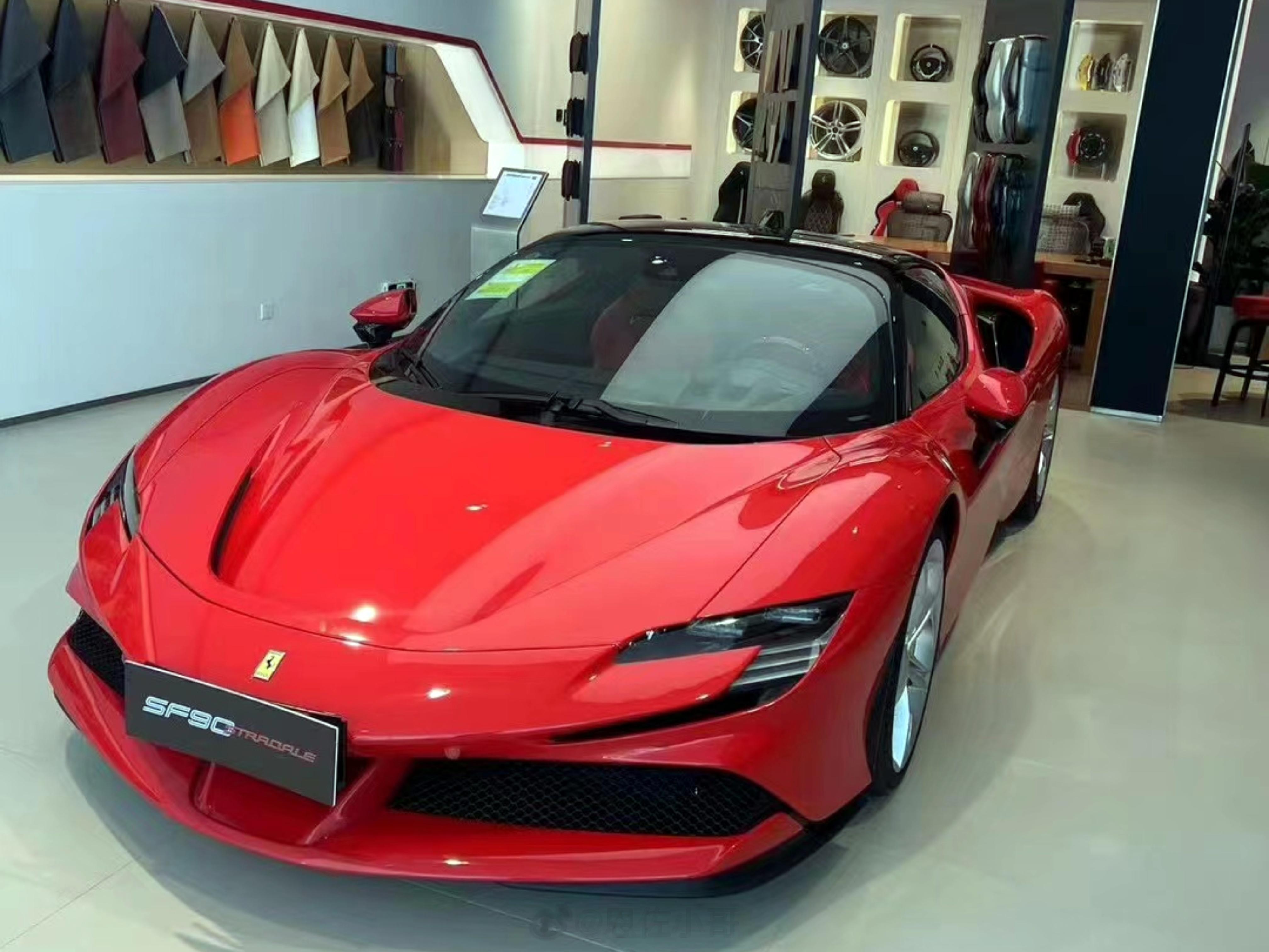 Morning~法拉利 SF90 Stradale 红外/黑红现车优惠80万，优