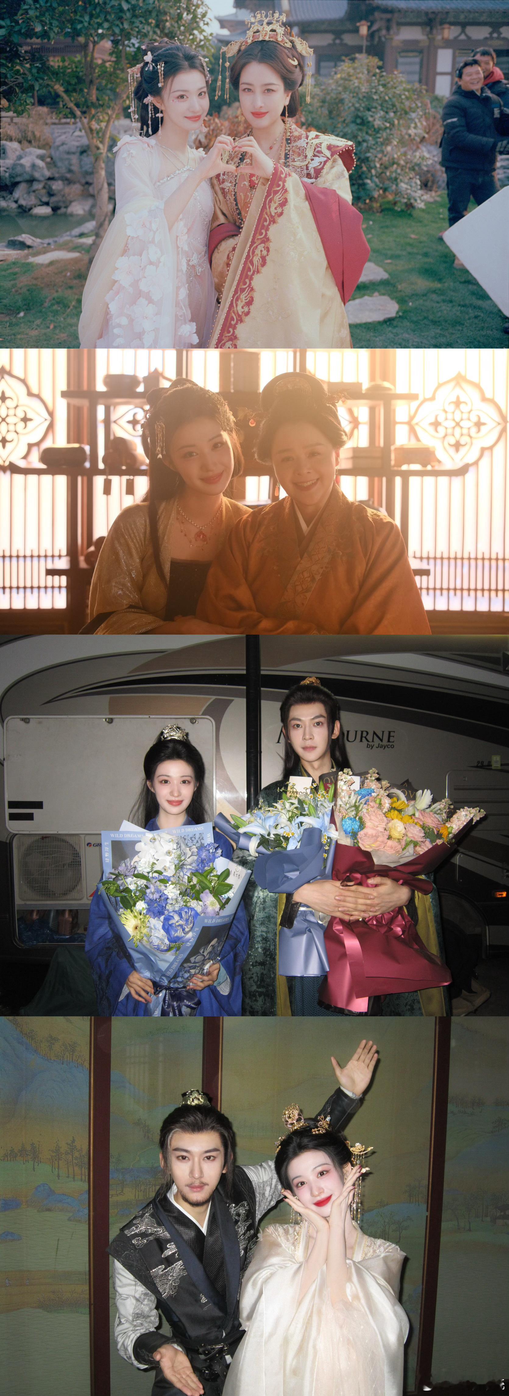 被王楚然的美貌攻击了  四个月的拍摄时光如梦似幻，每一幕都充满了挑战与惊喜，虽说