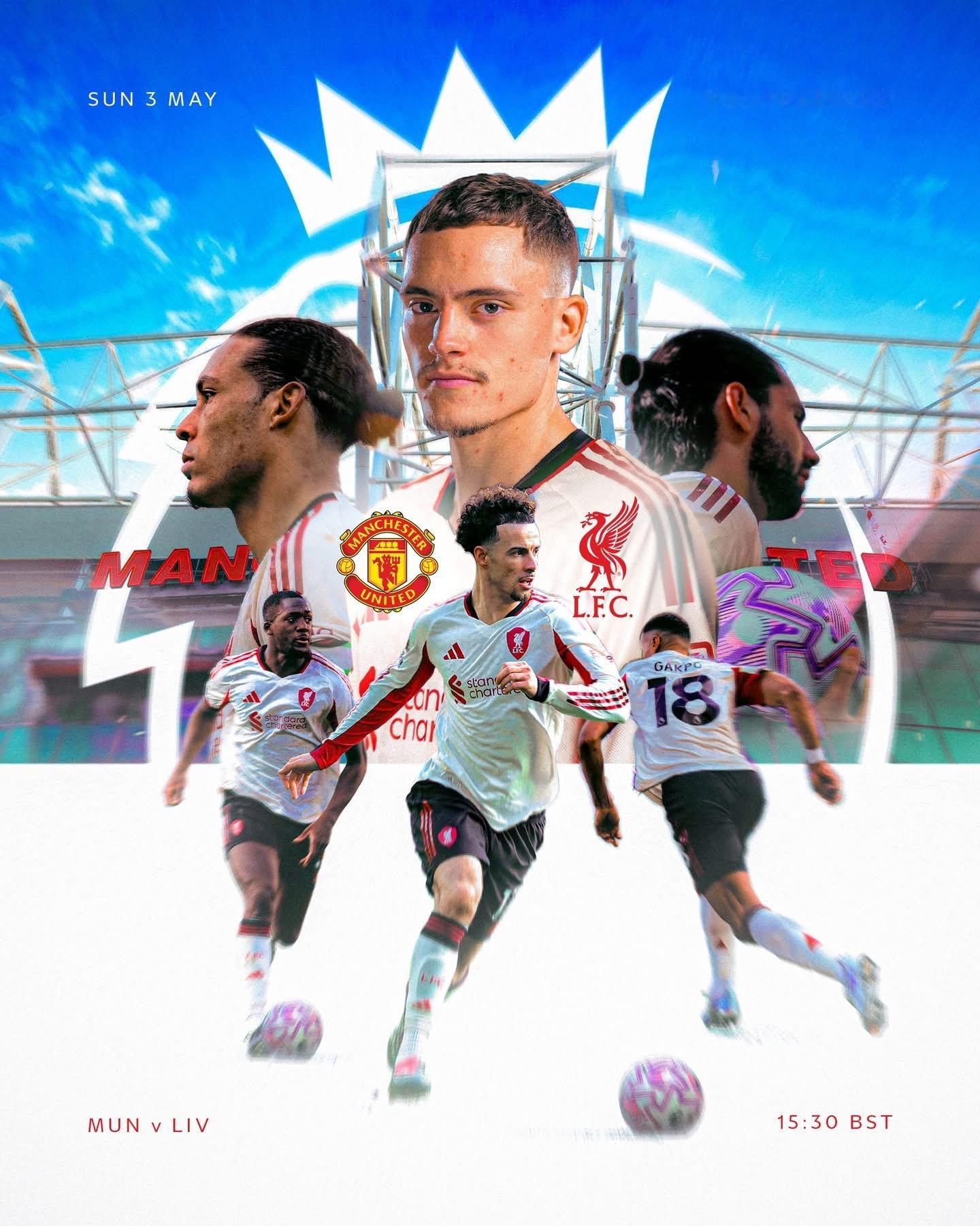 準備… 「傷紅會」🔴🔴EPL曼聯🆚利物浦 🏴󠁧󠁢󠁥󠁮󠁧󠁿 