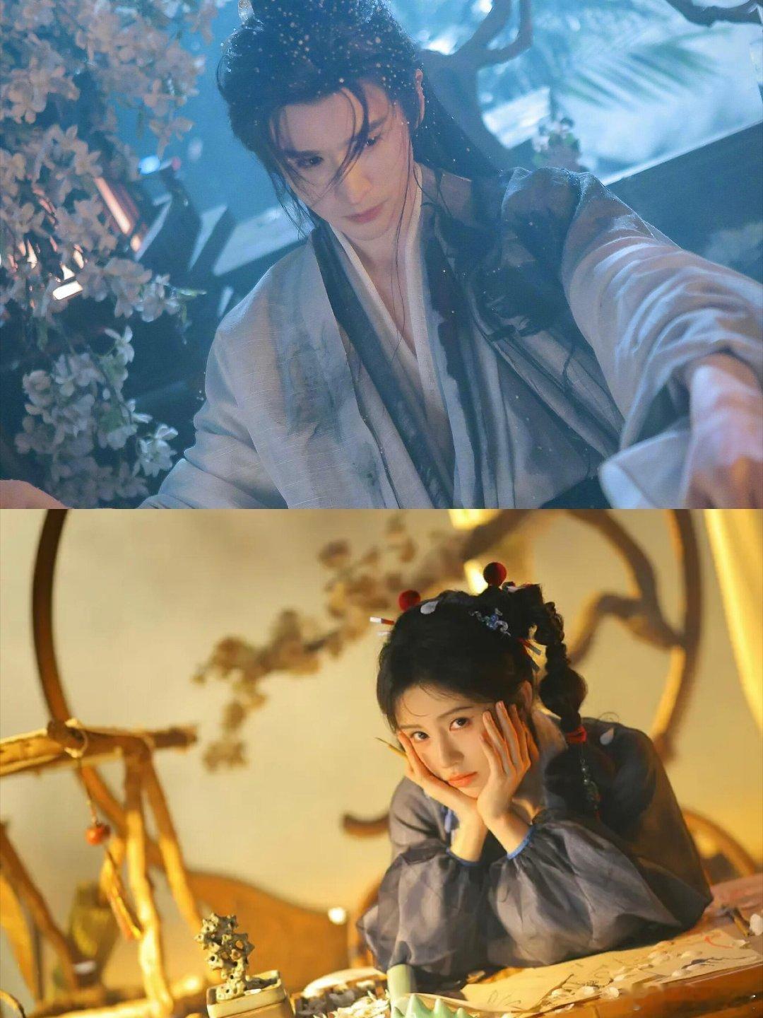 鞠婧祎张云龙来战520物料来战阿黛给师父盖私章啦，这专属印记一画，萧逸寒以后走到
