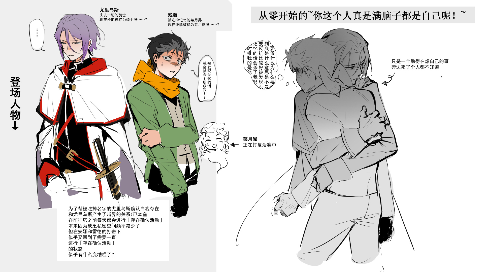 尤昴 从零开始的~你这个人真是满脑子都是自己呢~生活堂堂连载！（P2是YUKI酱
