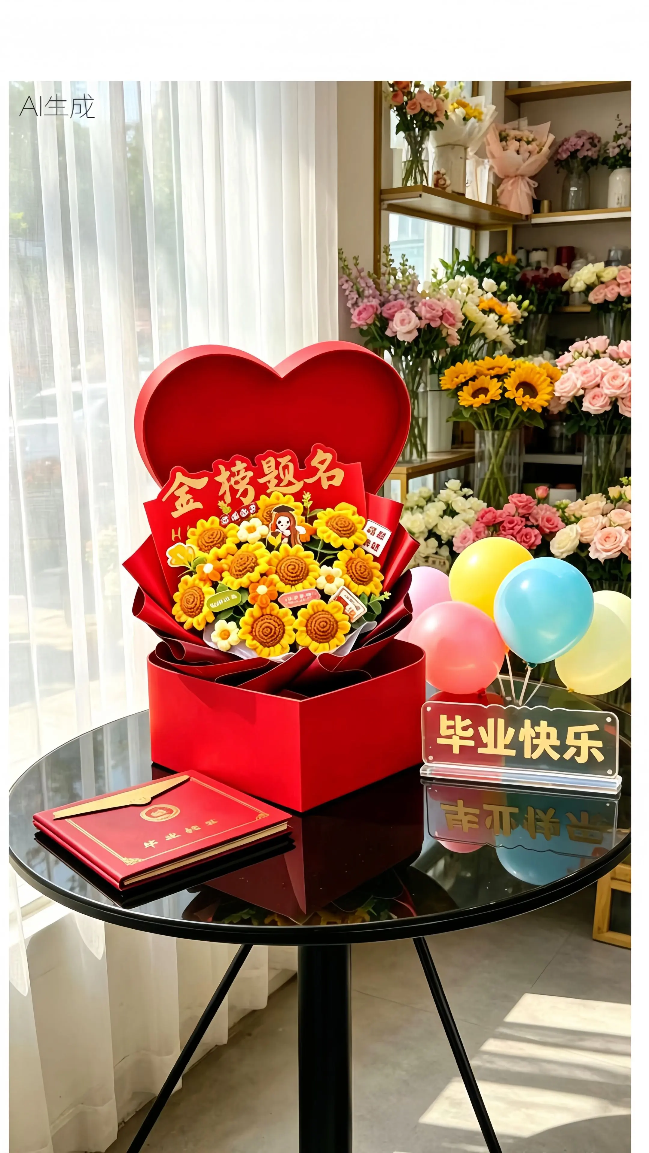 毕业季 毕业快乐前程似锦 送给宝贝