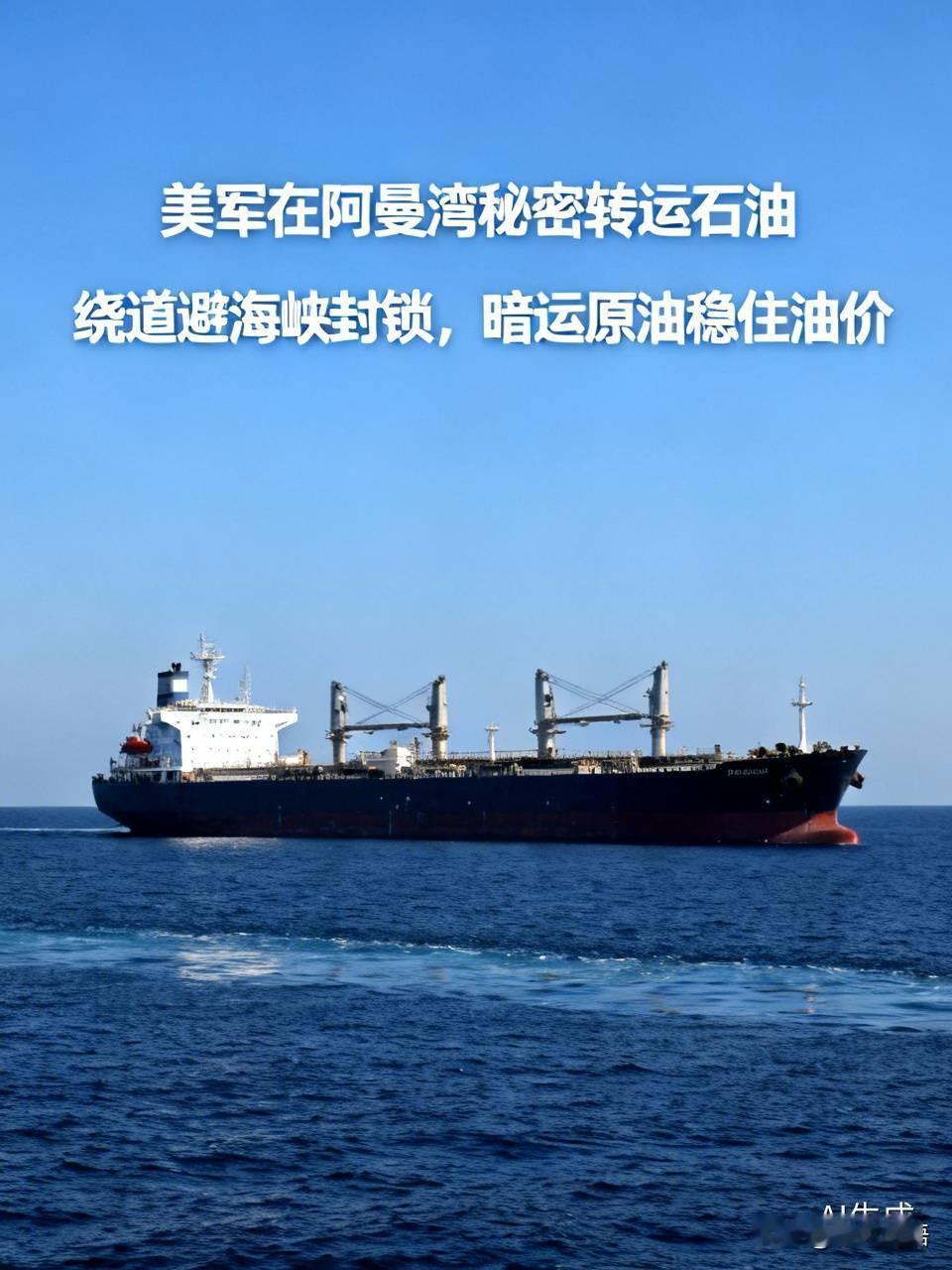 绕道避海峡封锁，暗运原油稳住油价