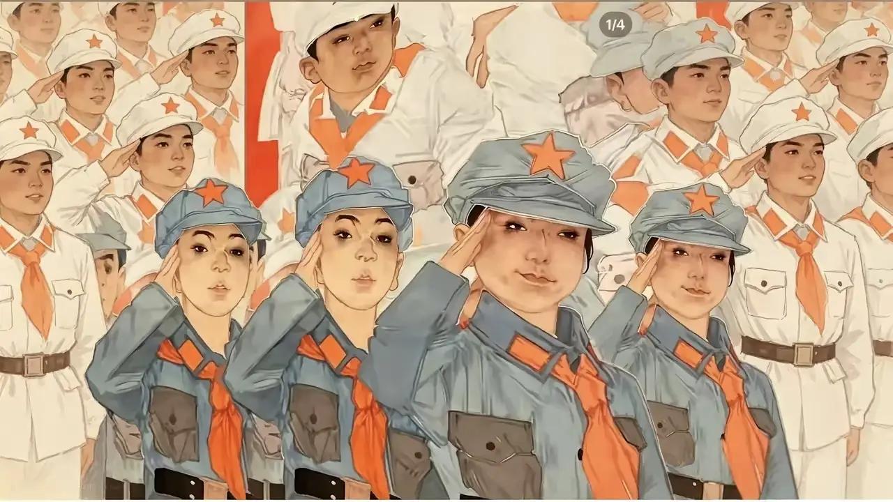 刘翔-鹏这幅国画作品《新时代的长征路之星星火》在入选画展的审核过程中，相关审核人