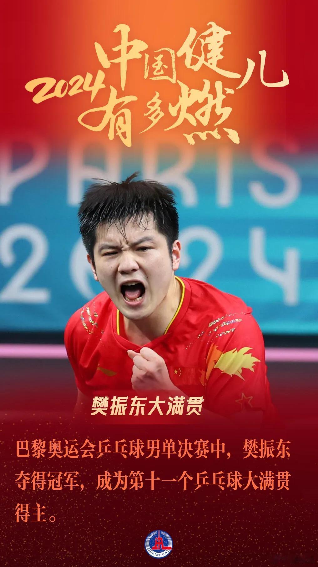 这一年，必将留下浓墨重彩的樊振东！
实至名归，实力所向，就是王者，大将风范，27