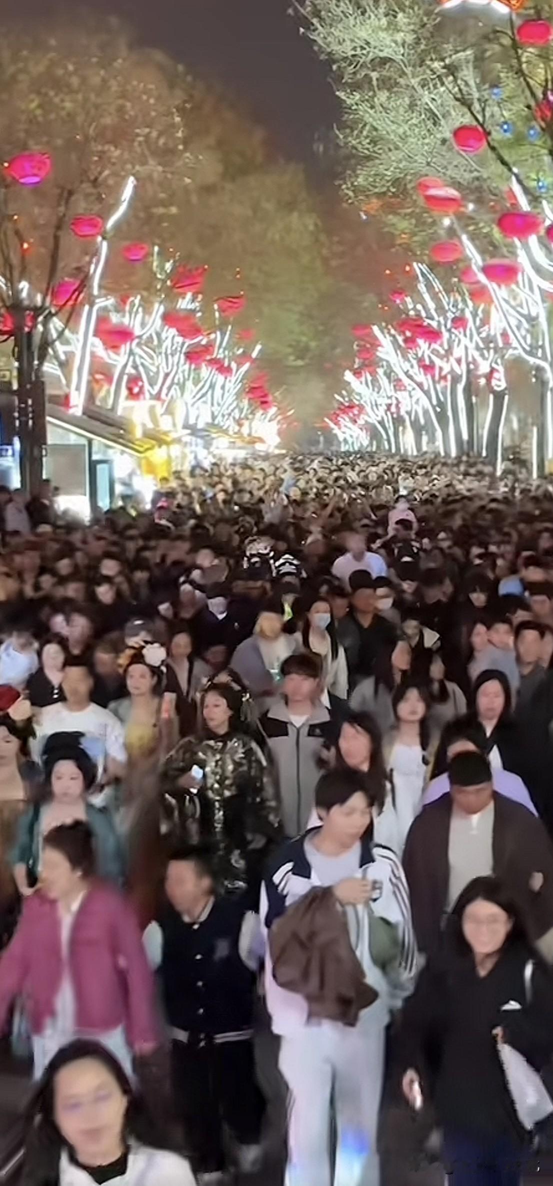 怎么办啊，五一还没有到，西安已经是人山人海。
只好也去外地给其它城市添堵了。