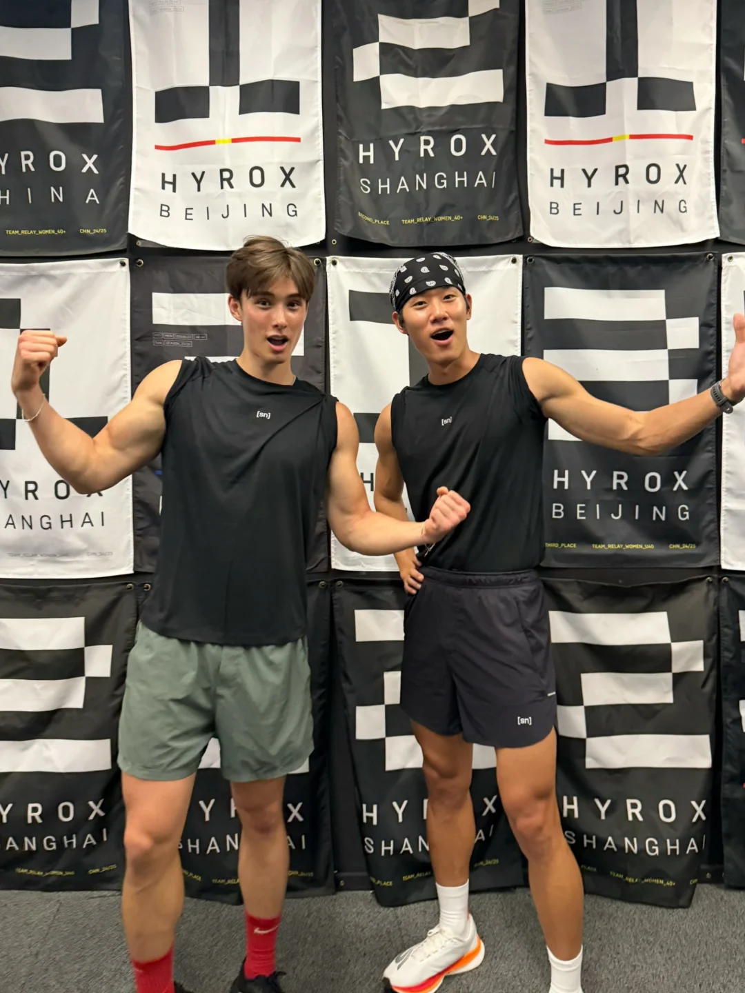 第一次训练Hyrox思密达