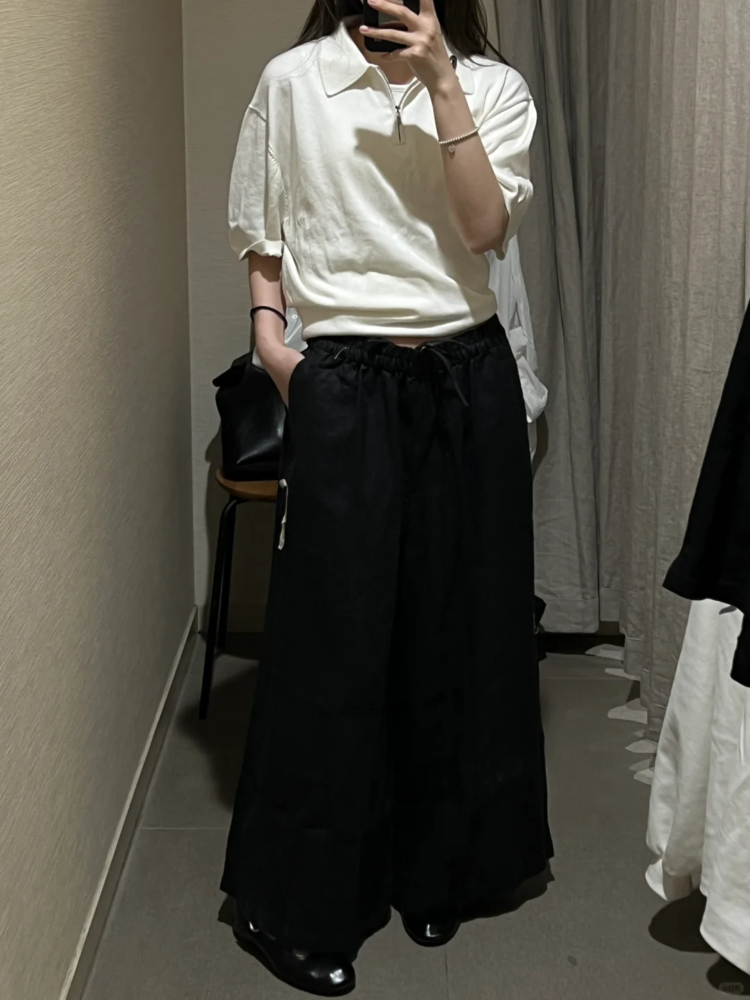 Muji新品polo衫和裤子版型也太好了吧！