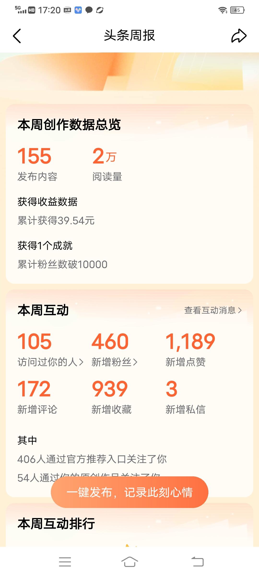 作为一名头条创作新手，我曾以为靠写作赚钱遥不可及，直到看到后台收益明细，才发现坚