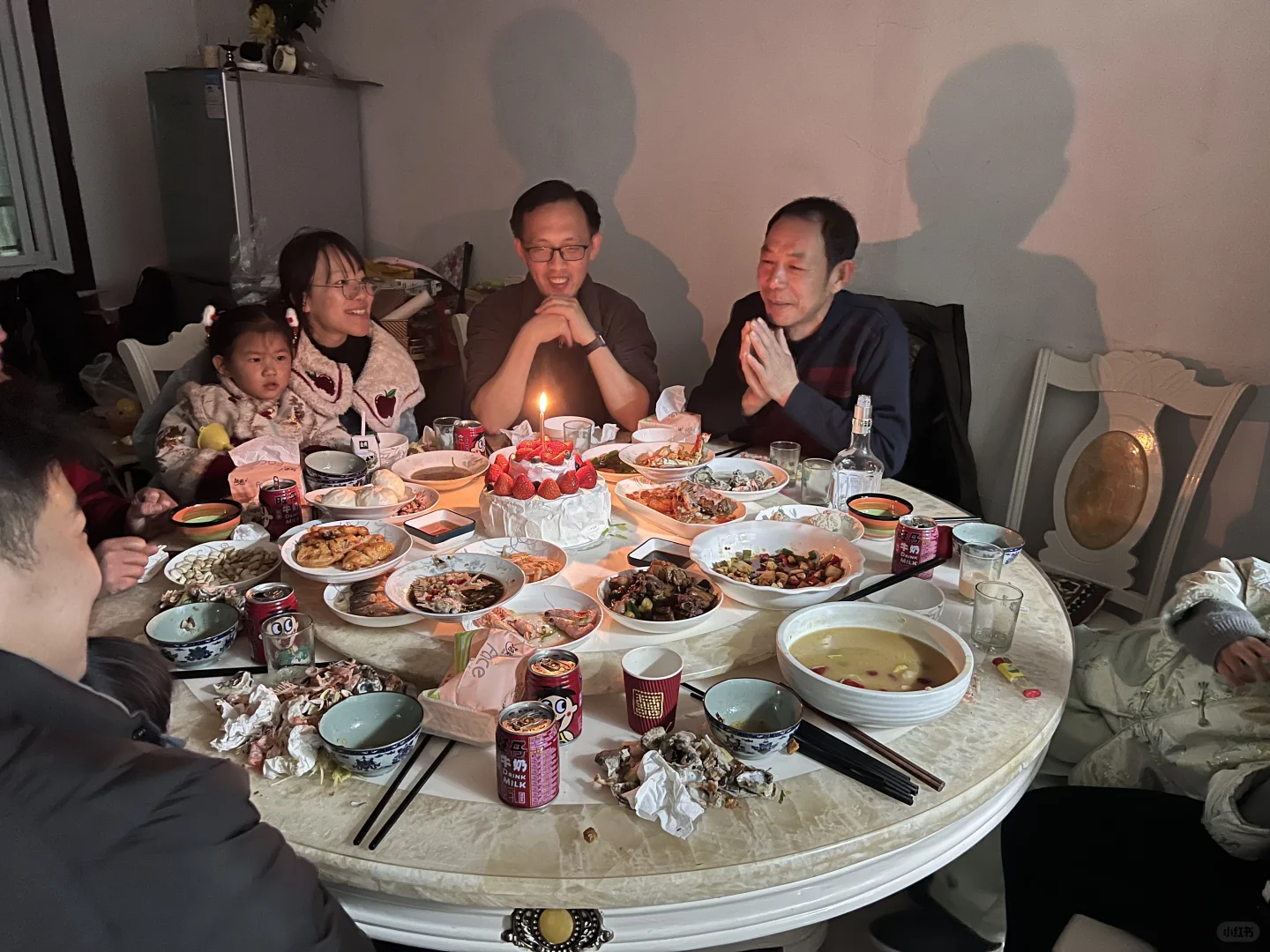 家人团圆，太开心了！