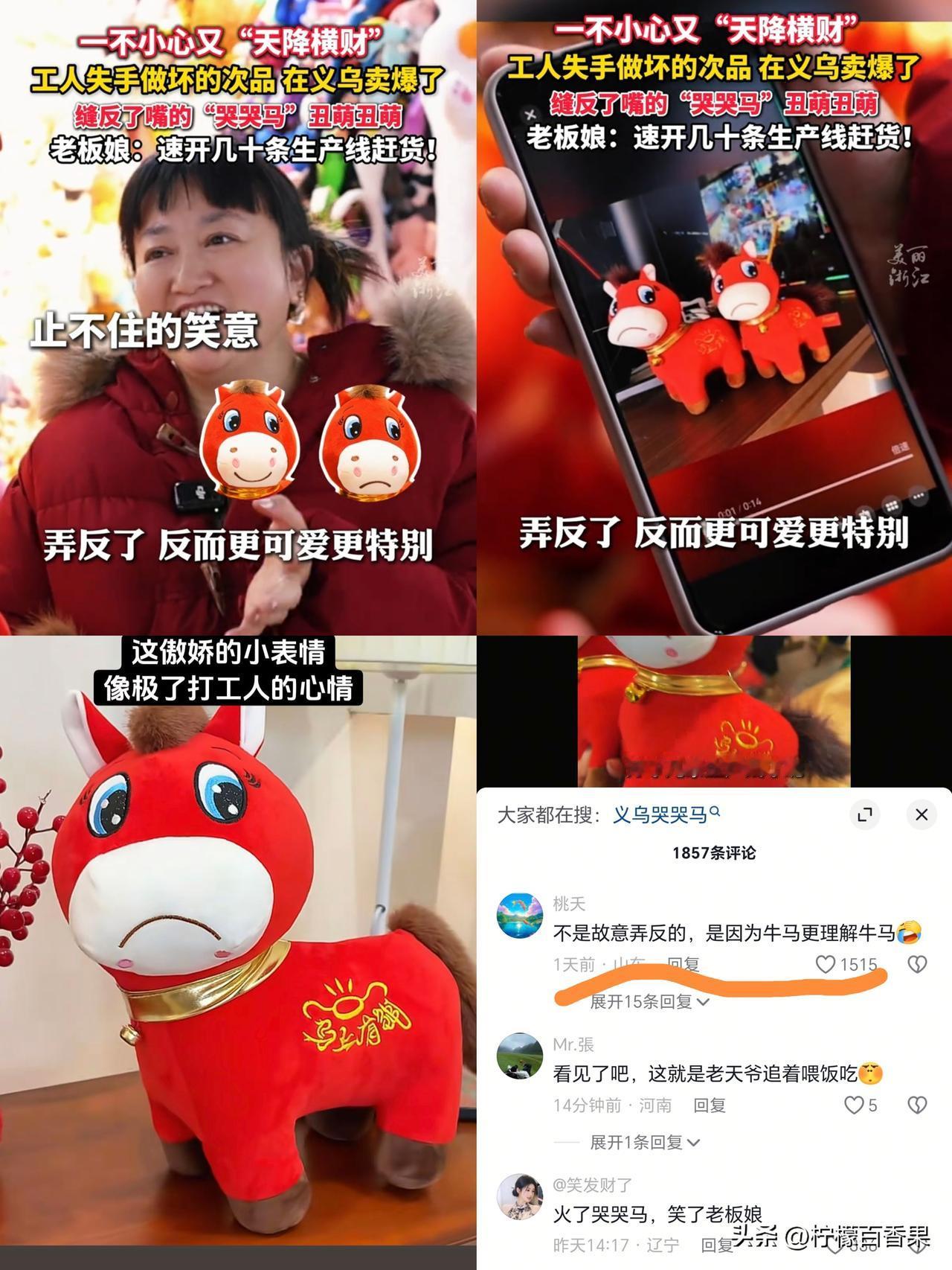 真是无心插柳柳成荫，谁能想到一个失误，居然让义乌老板娘笑到合不拢嘴！
玩具厂工人