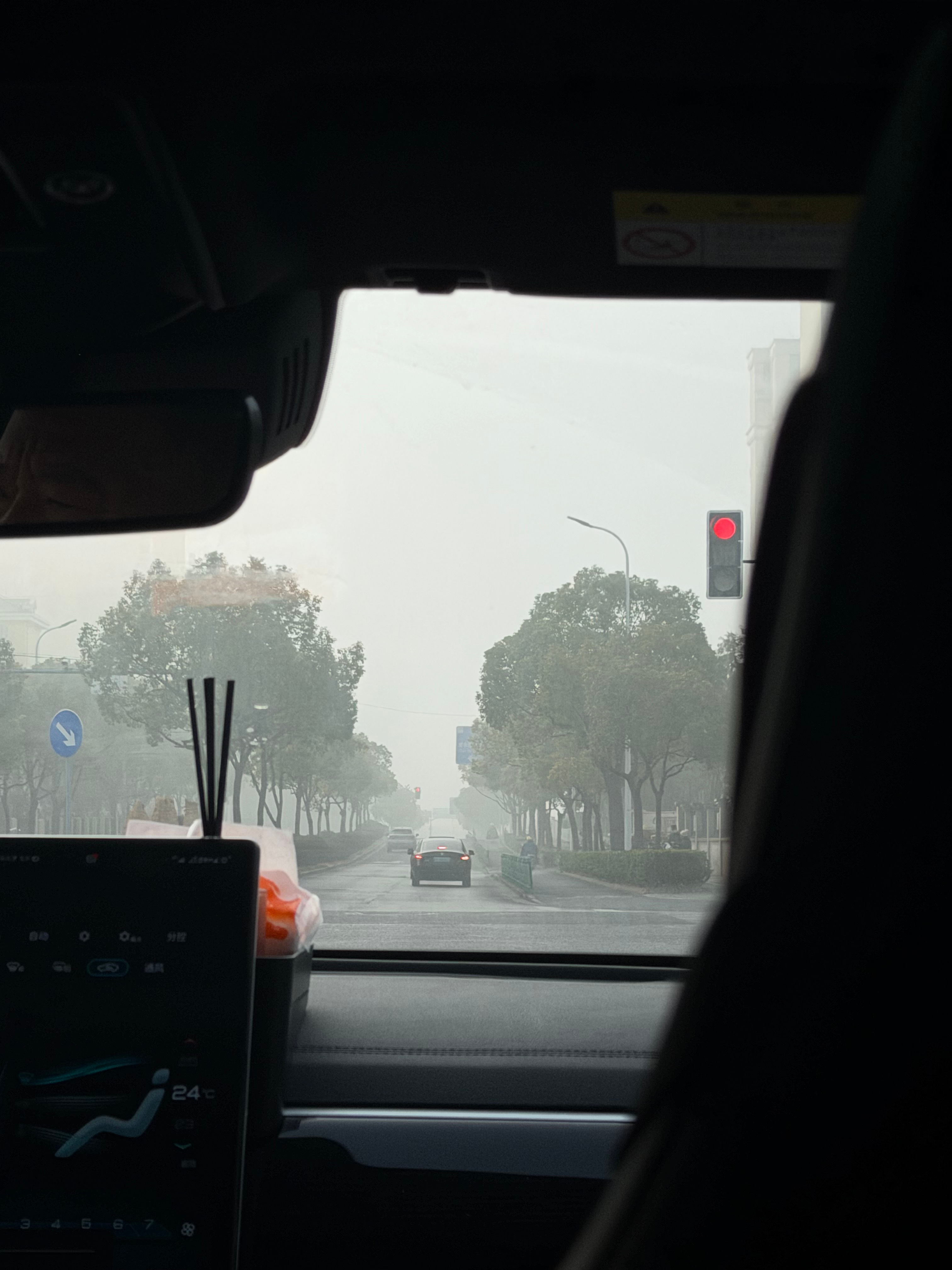 上海大雾 妈呀这个大雾 赶紧系好我的安全带！ 