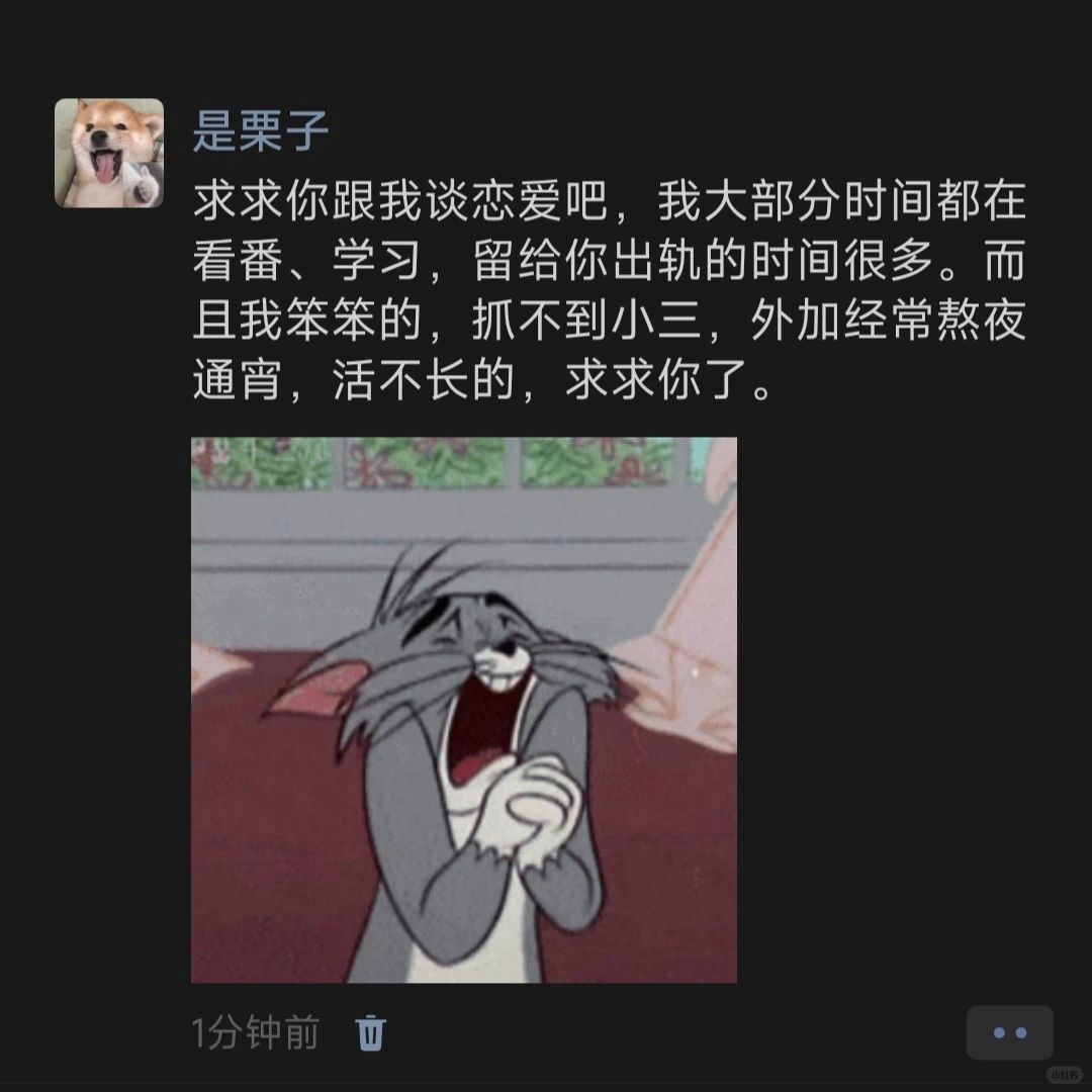 跟我谈恋爱吧，我大部分时间都在看番