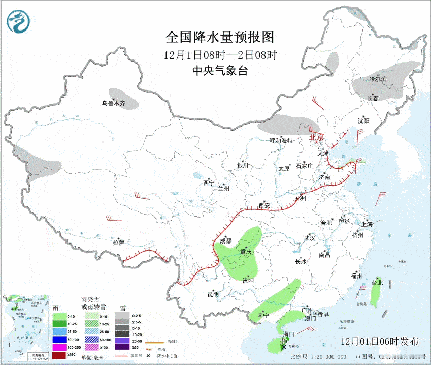 【一周天气——前冷后暖】本周（12月1-7日），周初因为冷空气影响，气温走低，北