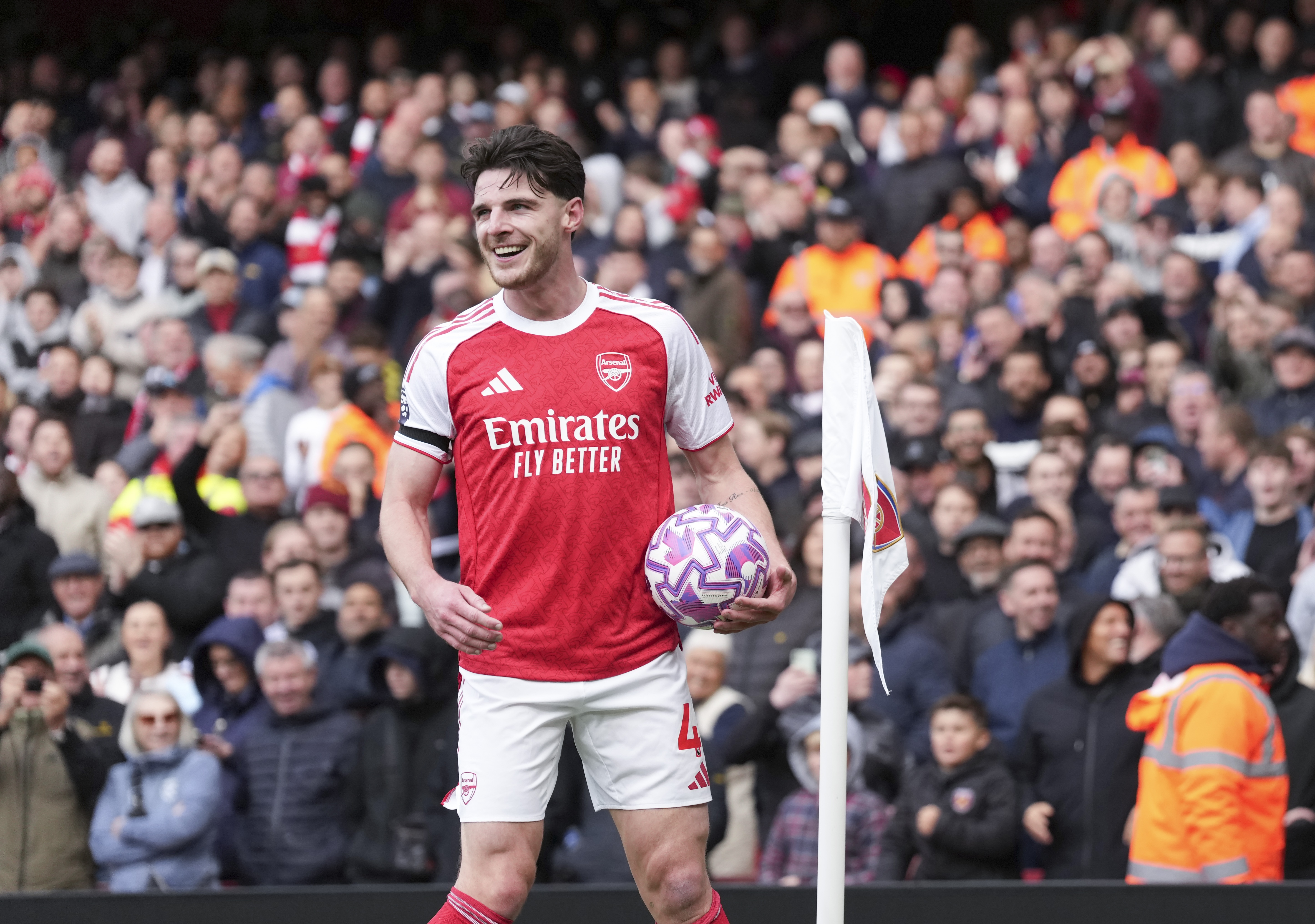 #赖斯谈定位球战术被效仿# 赖斯接受i paper 采访，谈到了阿森纳本赛季引以