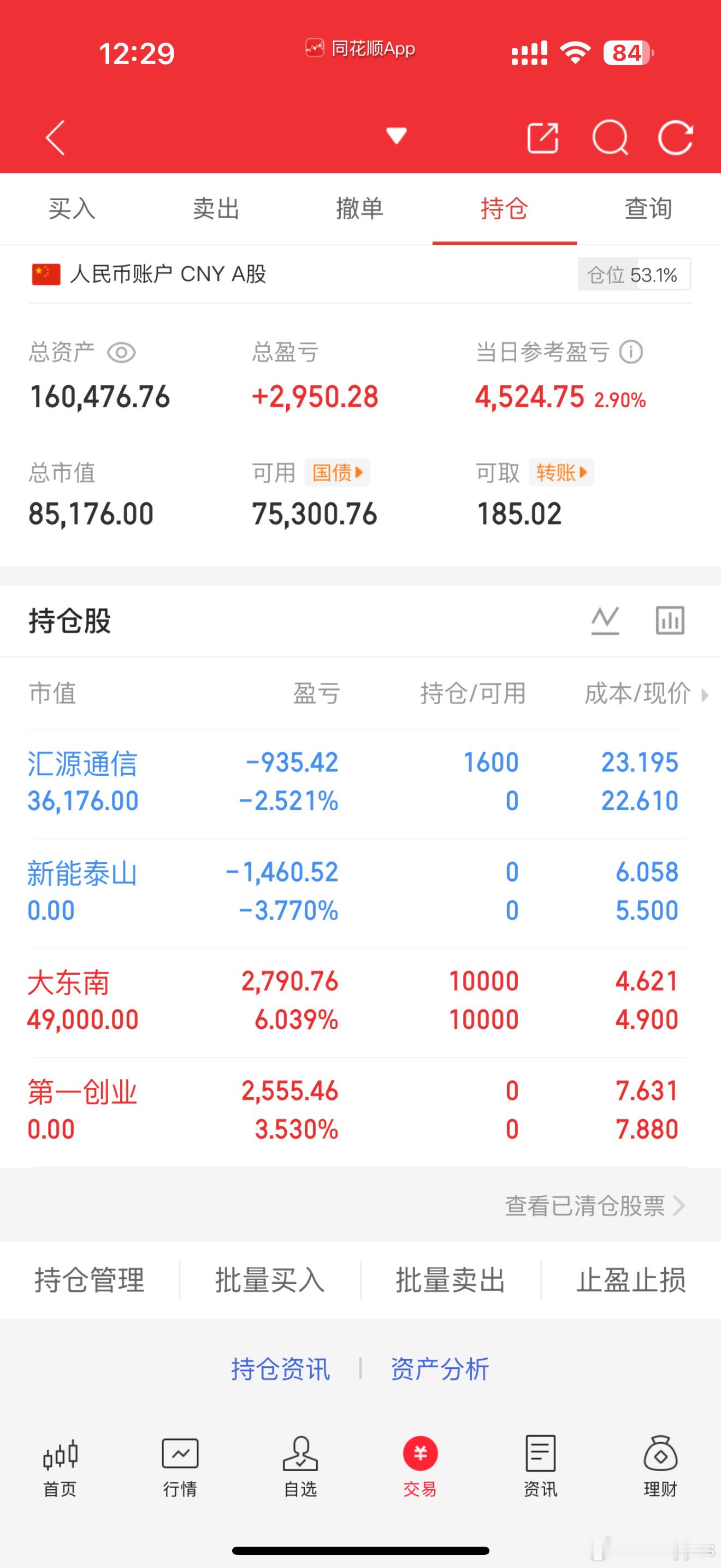 彻底杀疯！兄弟们，中午好，我是可总。先报数据：上午收盘3991点。沪指最高冲到4