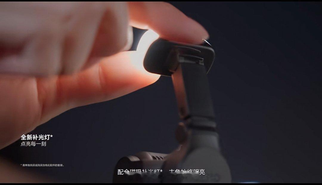 大疆Pocket4这个磁吸补光灯好啊，可惜Pocket3不能用