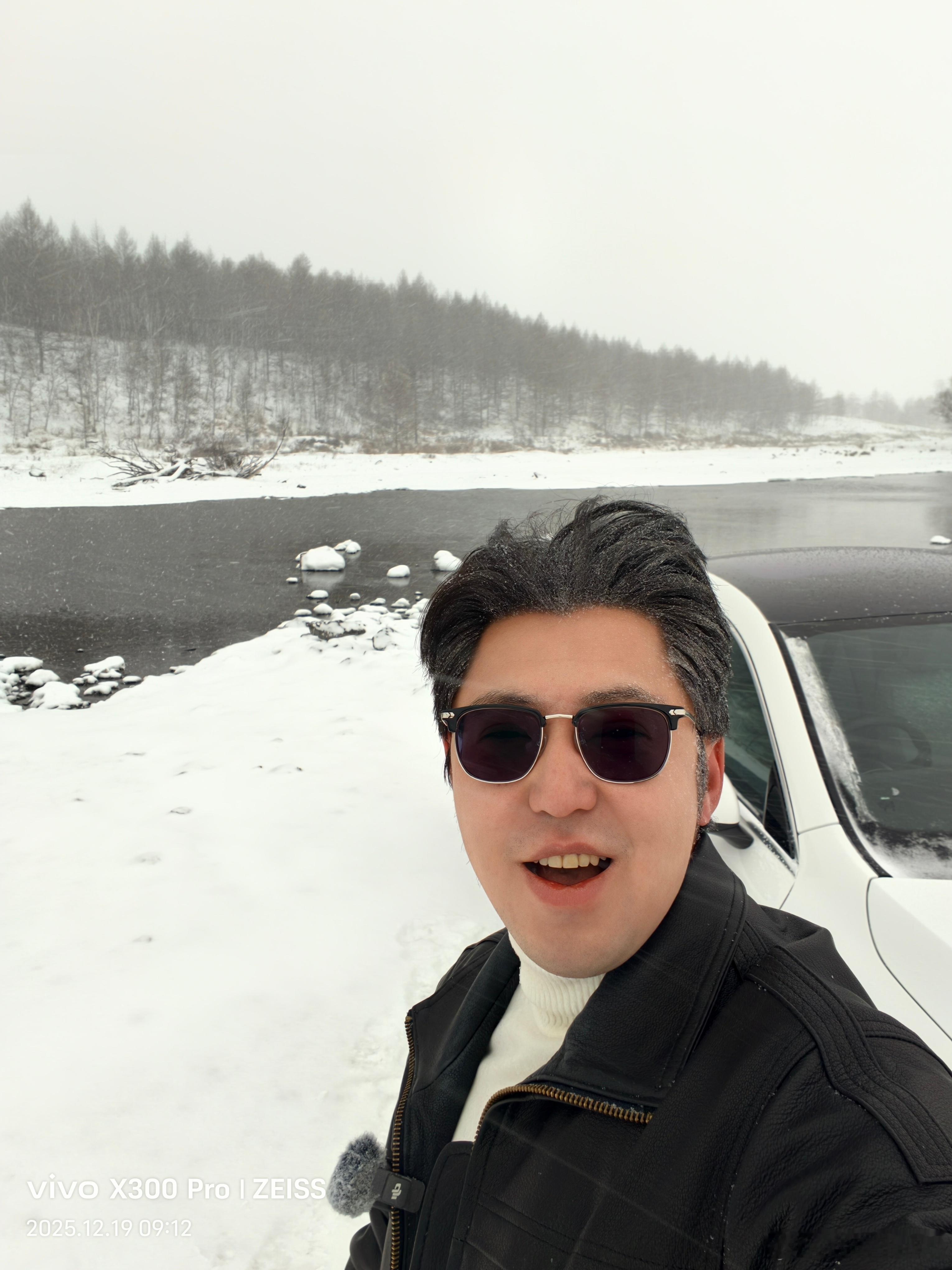 今天的不冻河雪好大阿尔山国家森林公园下雪啦 阿尔山·阿尔山国家森林公园