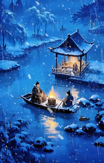 反复背诵《湖心亭看雪》：短短百字，藏着张岱半生悲欢与家国苍凉：
在张岱的传世作品