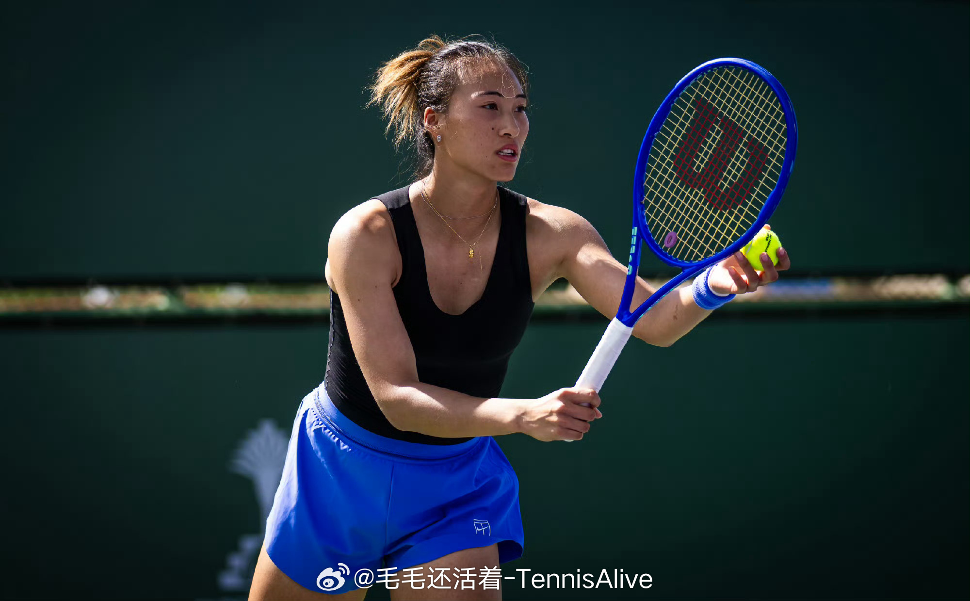 【郑钦文印第安维尔斯晋级之路】第一轮：轮空第二轮：布雷迪/鲁季奇第三轮：穆霍娃第