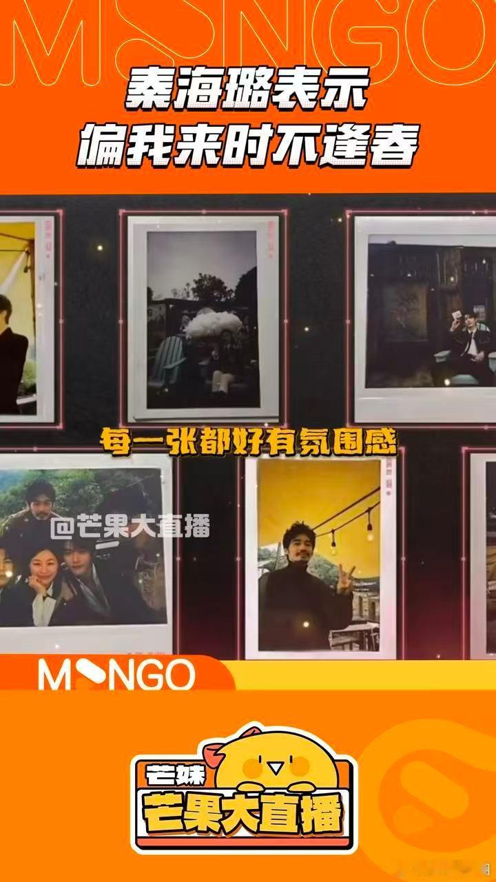 秦海璐 热巴偏我来时不逢春还记得热巴拍秦海璐的翻车名场面，如今拍照氛围感直接拉满