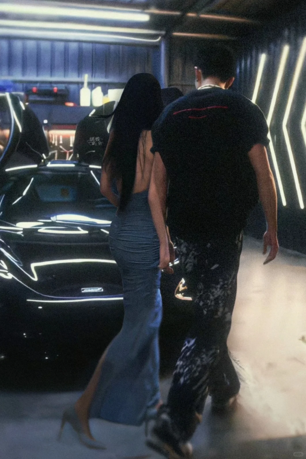 棣欣引力，这张也还有性张力