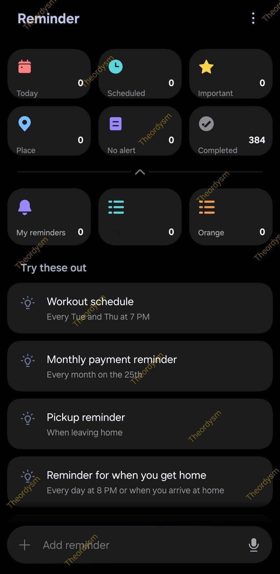 提醒 App 页面得以换新设计 ​​​