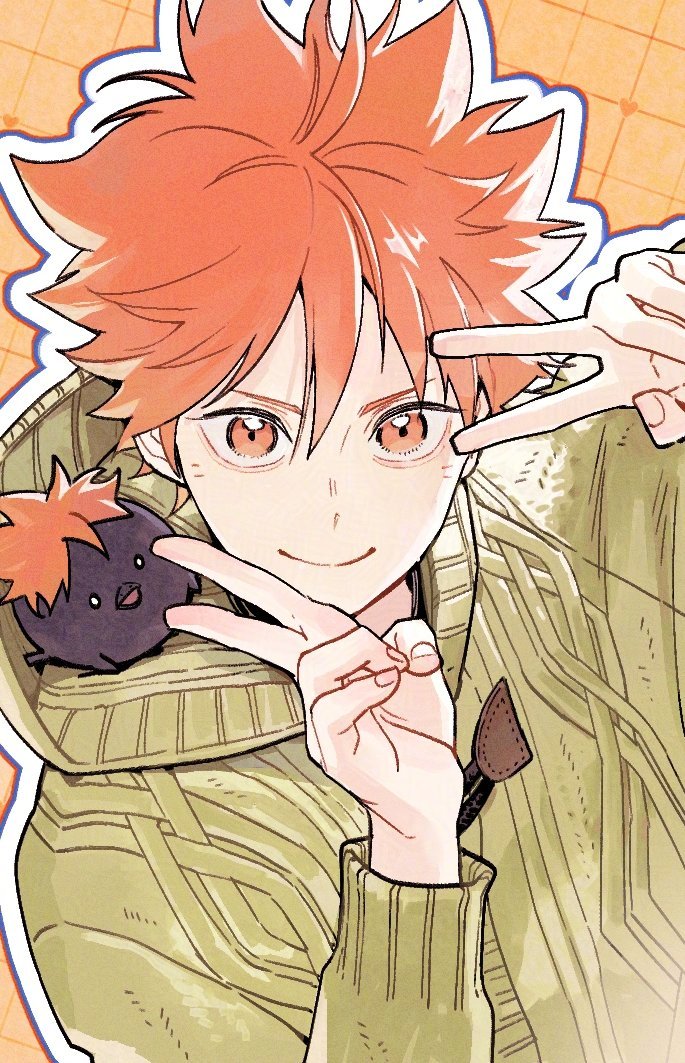 하임 老师画的日向翔阳真的特别萌！ 