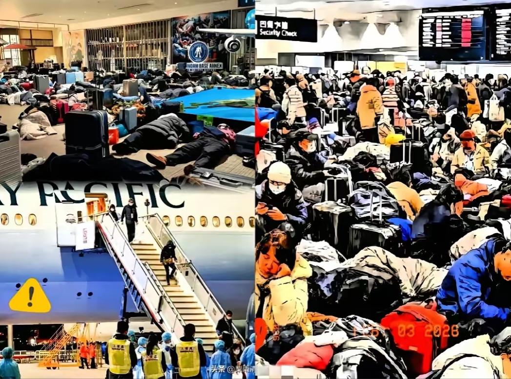 “联系大使馆！必须派飞机！”看着视频里在北海道机场撒泼打滚的架势，还以为是哪位政
