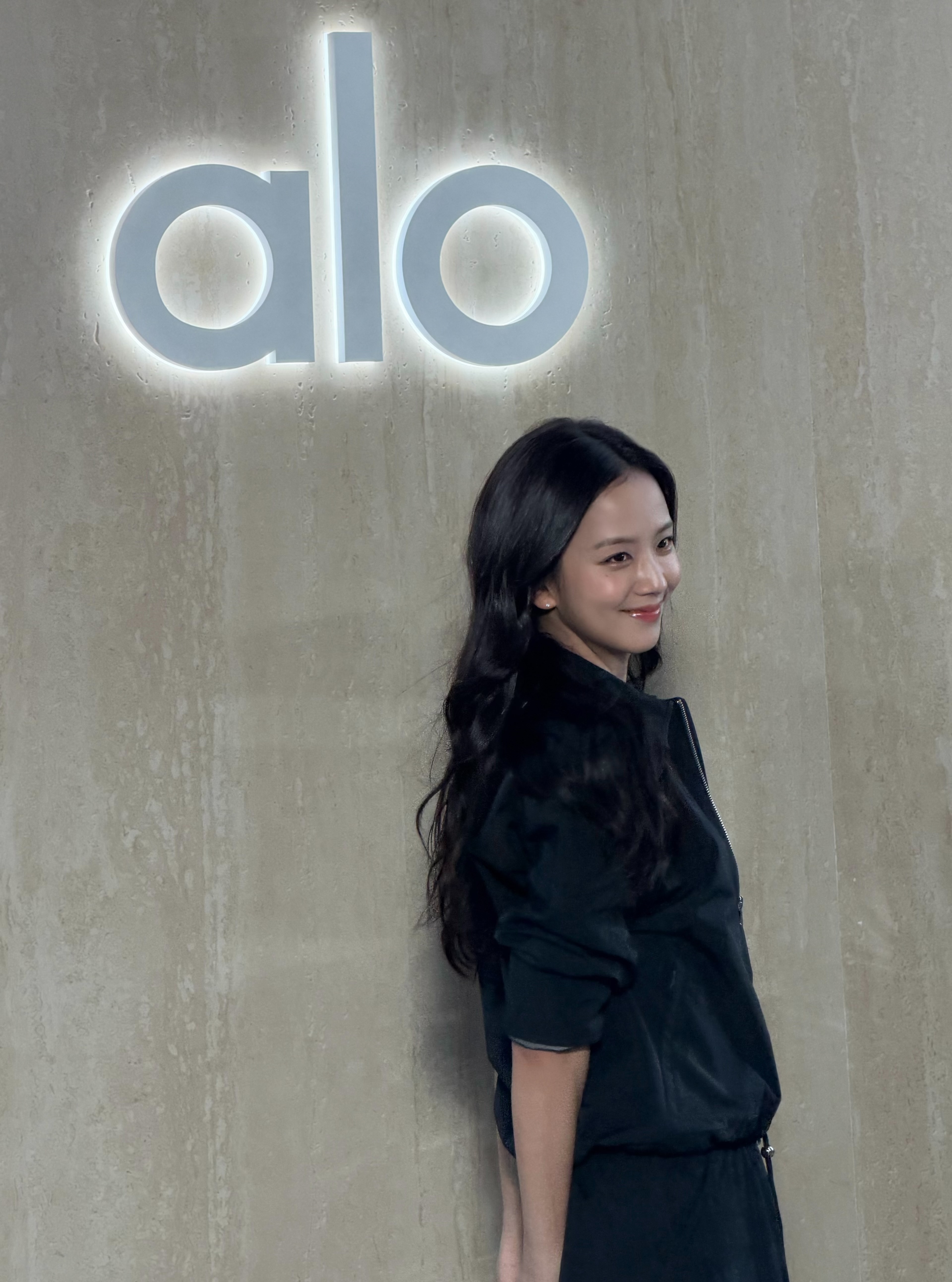 JISOO 亮相 alo 香港活动 🤎JISOO alo 