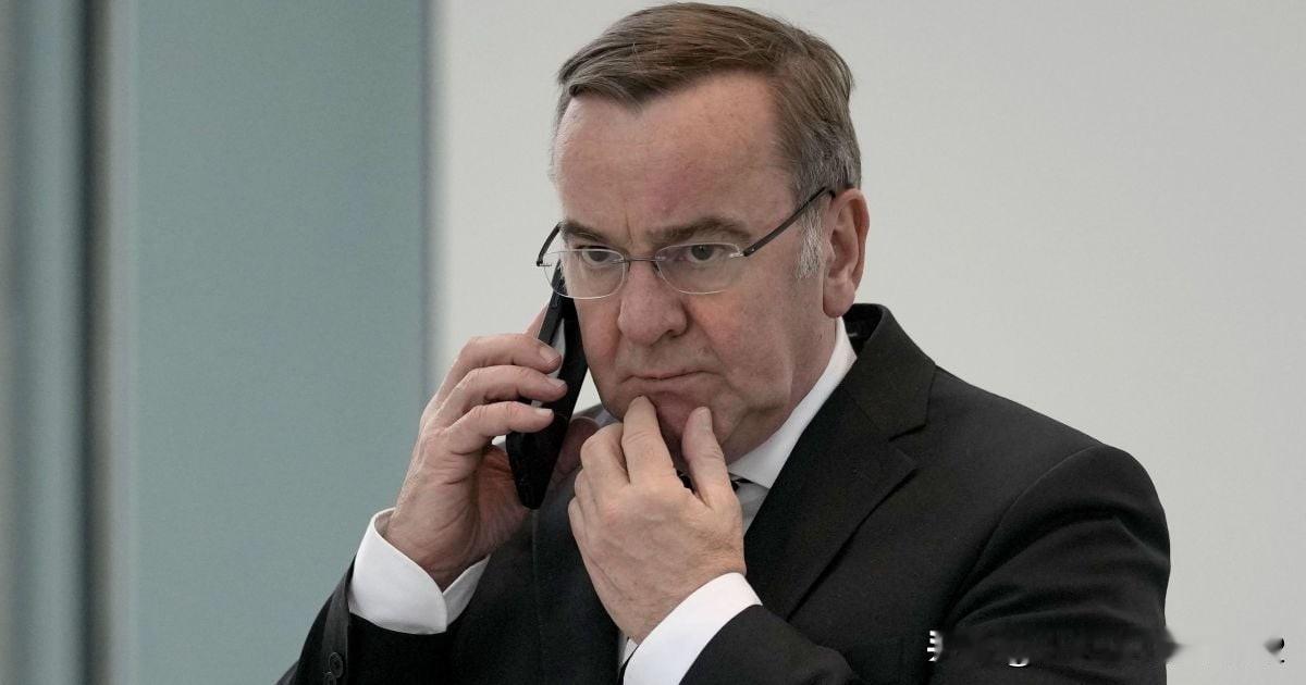 皮斯托瑞斯表示，德国已无法在防空领域为乌克兰提供更多帮助


德国国防部长皮斯托