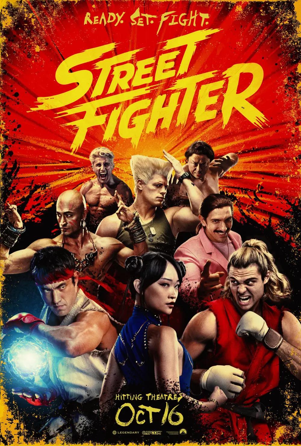 谁的青春没在街机厅搓过波动拳？

4月17日，传奇影业×CAPCOM《街头霸王》