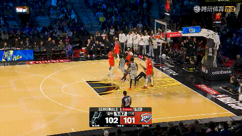 NBA马刺战胜雷霆 文班亚马最后时刻的表现，堪比核武器的使用效果，本来胜利的天平