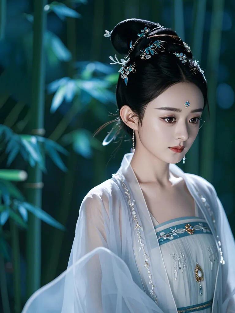倾国倾城，非花非雾，春风十里独步。胜如西子妖绕，更比太真澹泞。铅华不御。漫道有、