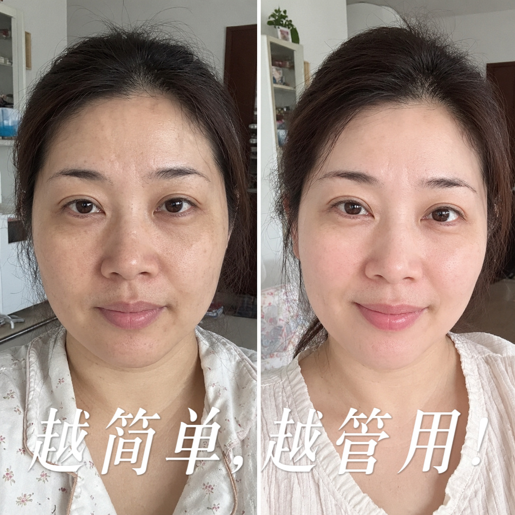 一换季，脸干到卡粉！这套“油敷法”，苏州粉丝亲测，1个月，光鲜如初！方法如下：1