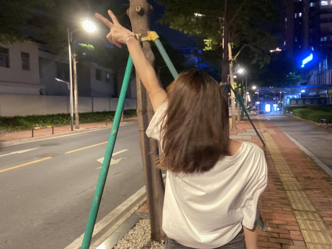 台风雨要来了，出门在外还是吃胖点好，哈你们觉得瘦点好还是胖点好？