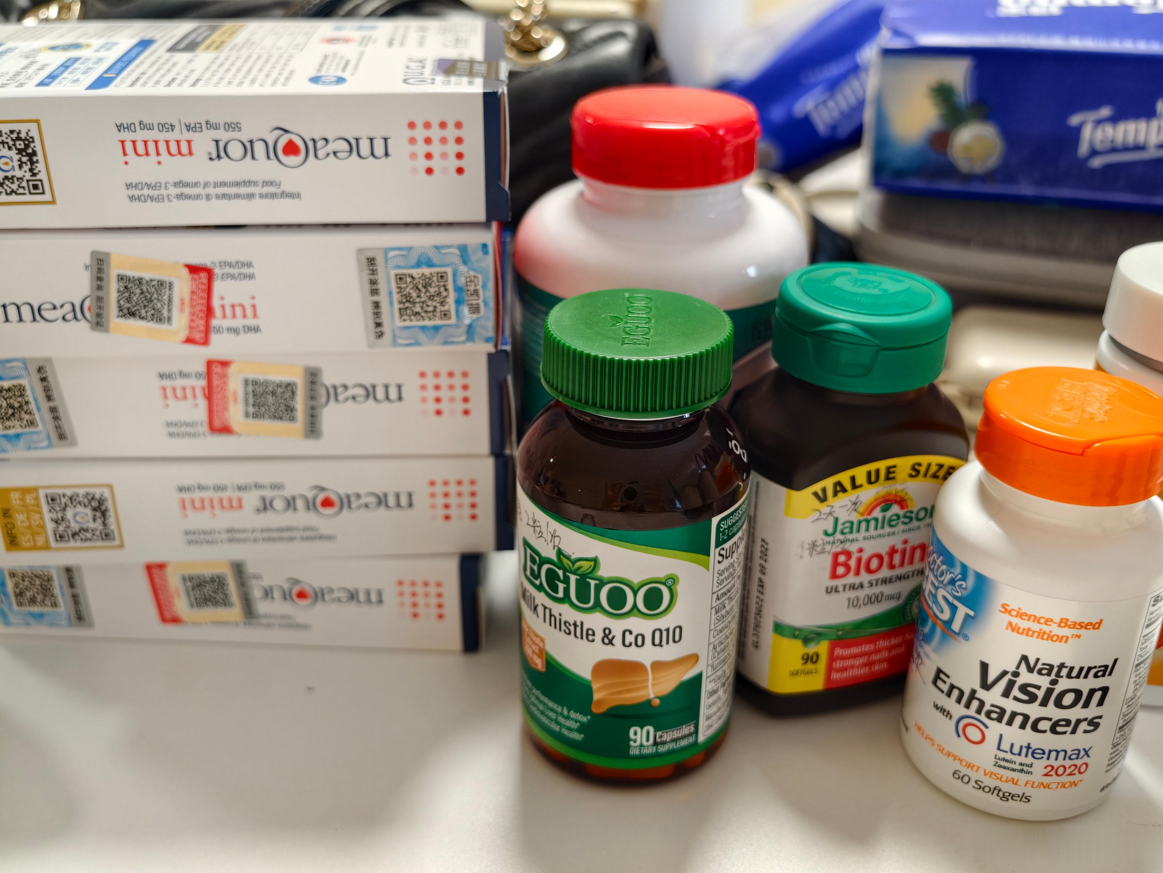 也是到了吃营养品的年纪昨天问了豆包让我吃鱼油+b族+辅酶Q10+奶蓟草+氨糖是不