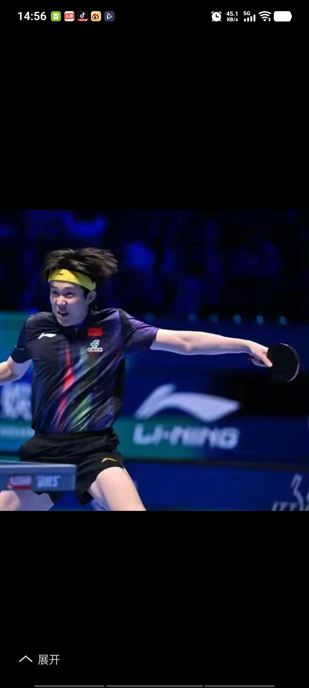 温瑞博以1比4负于台林，在大赛经验和实力上差距明显，还需强化训练，方能在国乒站稳