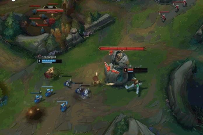 #BLG对战EDG#这把Knight要把Fisher戳晕，直接上被标记！#转发接