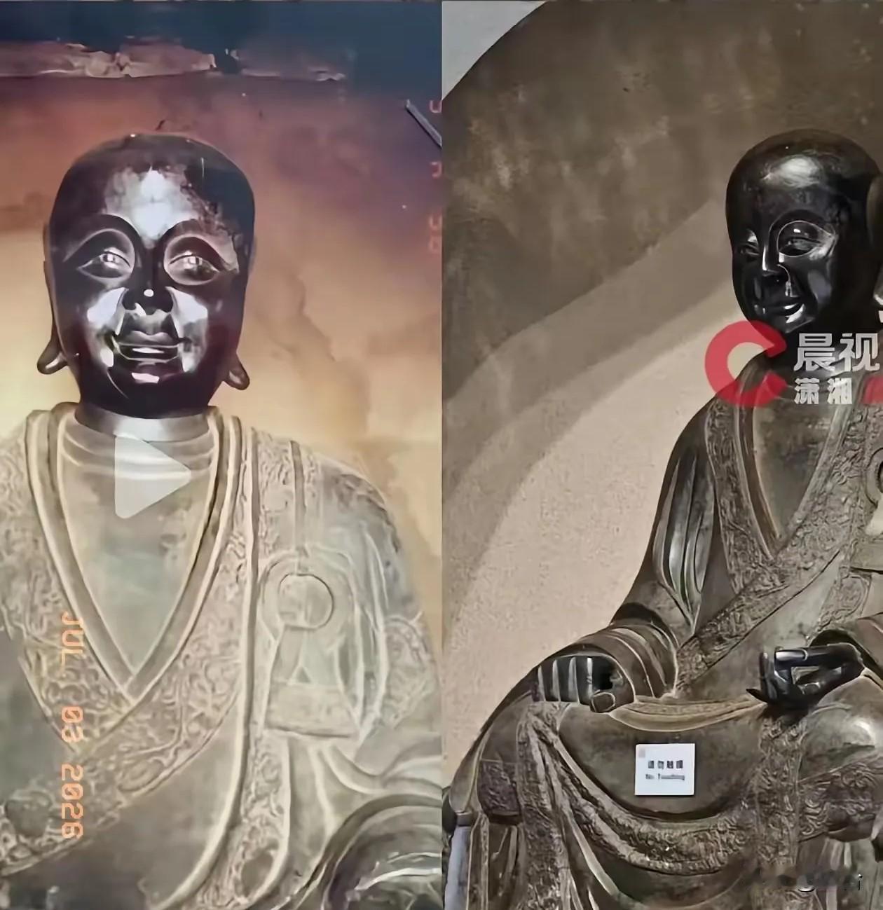 马未都亲自说了这尊佛像的来历，其实这是尊罗汉像，在白鹭洲古玩城买的，和海口五公祠
