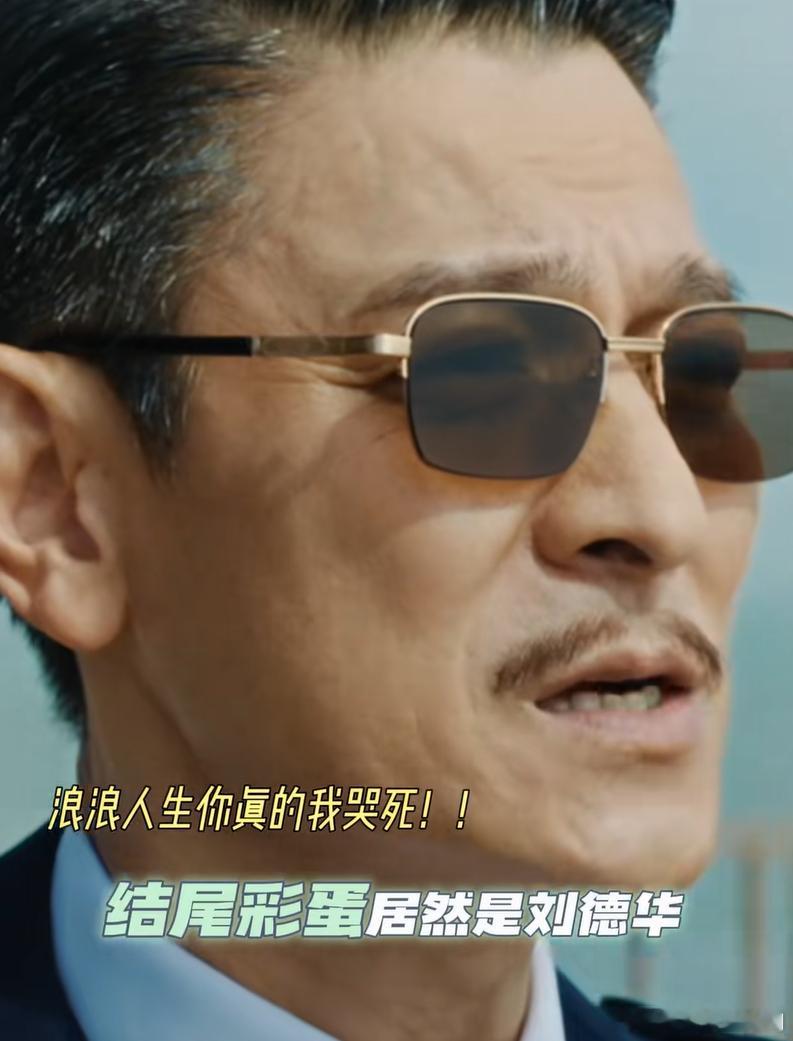 电影浪浪人生彩蛋是刘德华 浪浪人生彩蛋杀疯了！刘德华出场帅到发光，眼神藏故事，还