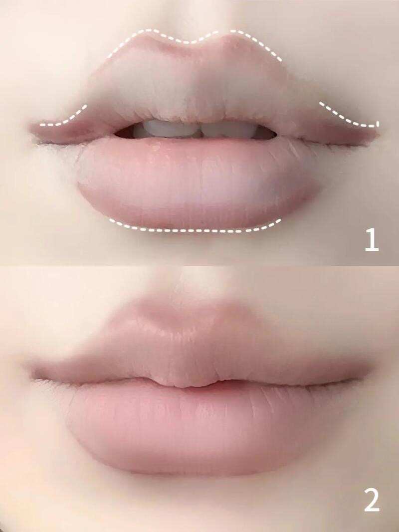 超简单的教程来噜~ 软嫩嘟嘟唇天花板✨夏一秒上妆