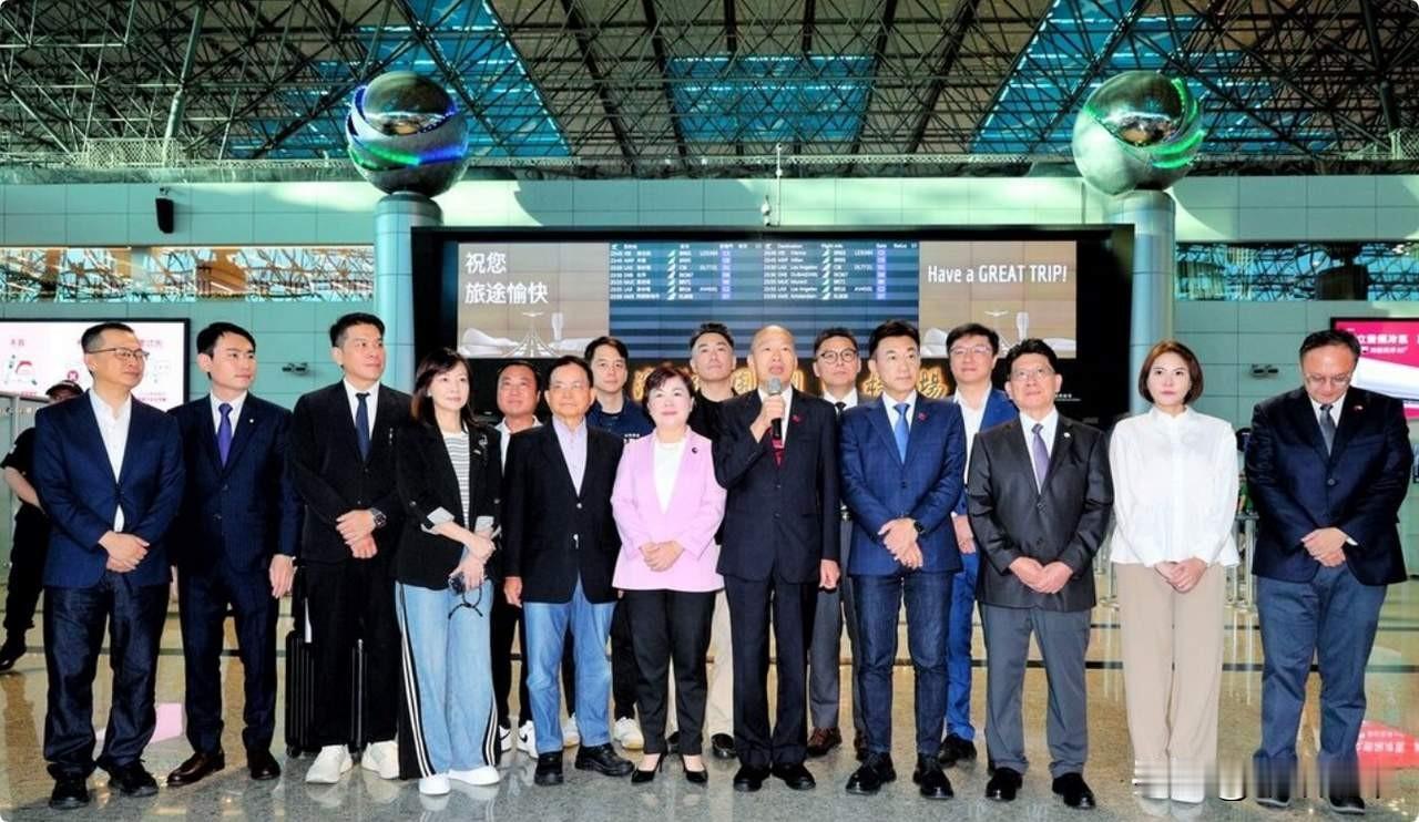 再次外出窜访，前段时间台伪立院长韩国瑜窜访欧洲，只是过过嘴瘾罢了，无甚成果；而这