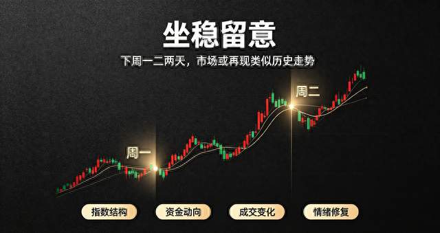 坐稳留意，下周一二两天，市场或再现类似历史走势