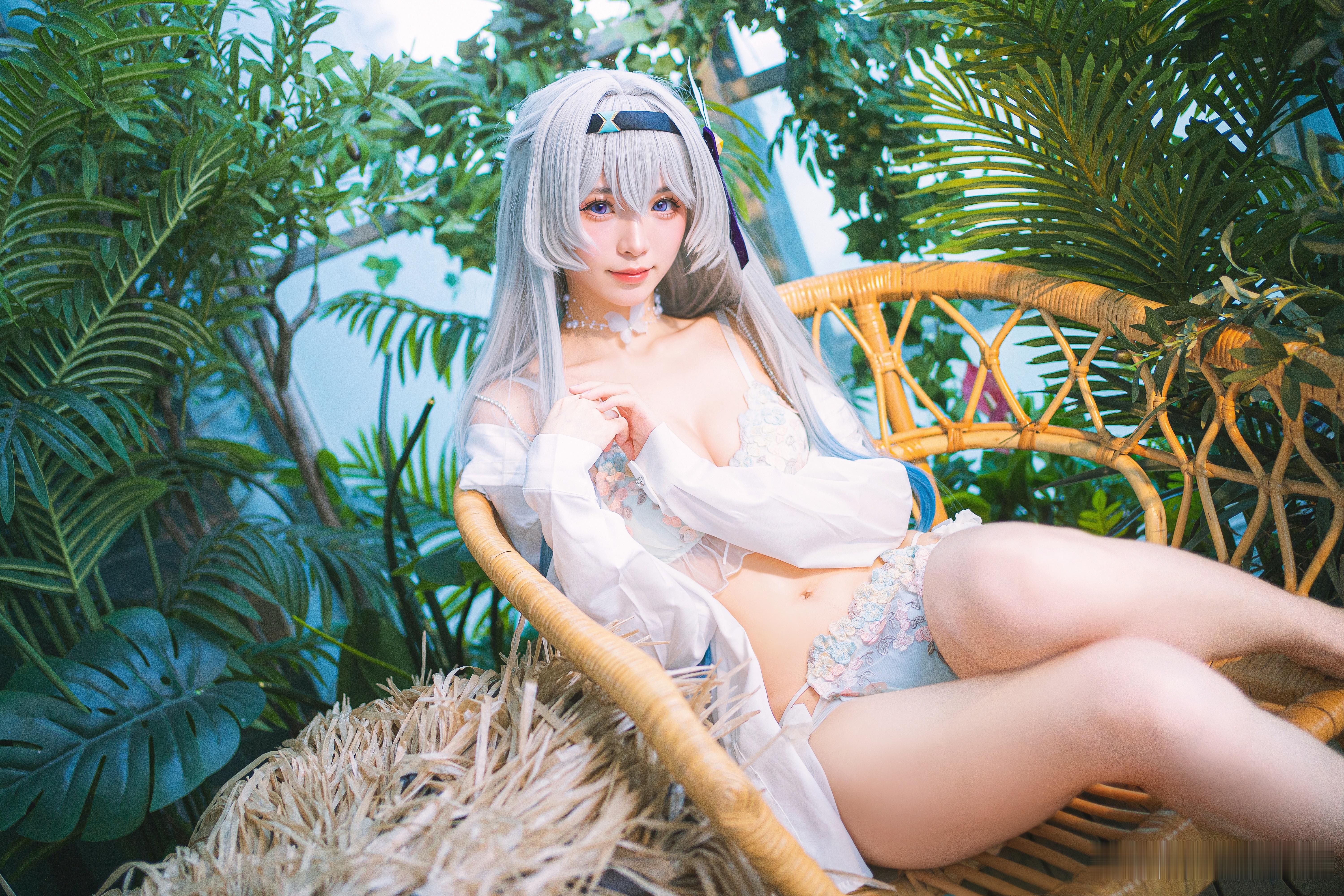 #星穹铁道流萤##流萤##cosplay# 自搭了一套流萤宝宝qwq希望开拓者能
