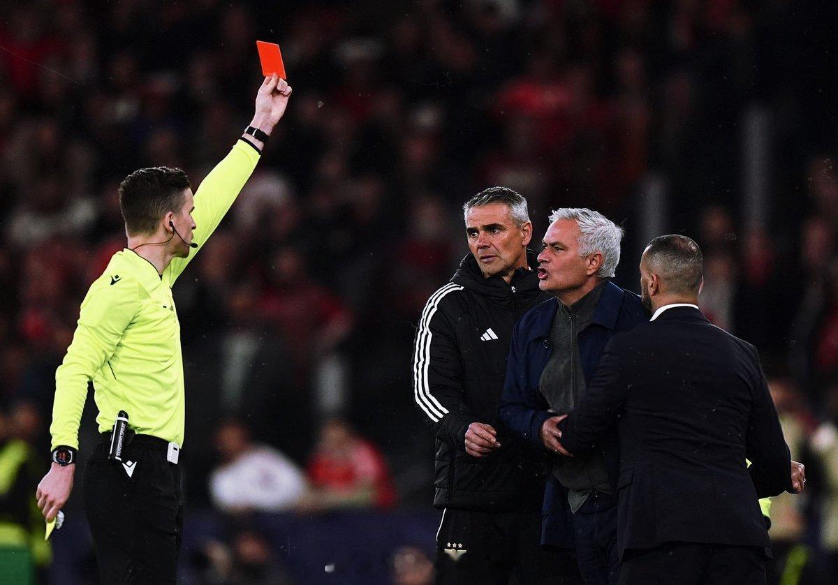 本菲卡0比1皇马Jose Mourinho 